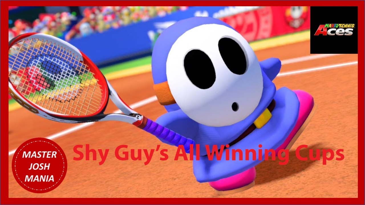 Mario Tennis Aces Shy Guy's All Tournament Cups