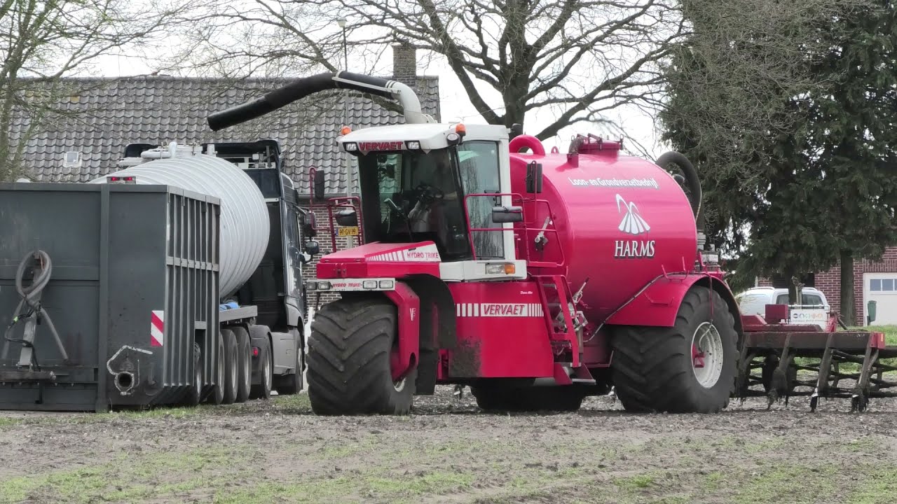 BOUWLAND BEMESTEN MET EEN VERVAET HYDRO TRIKE