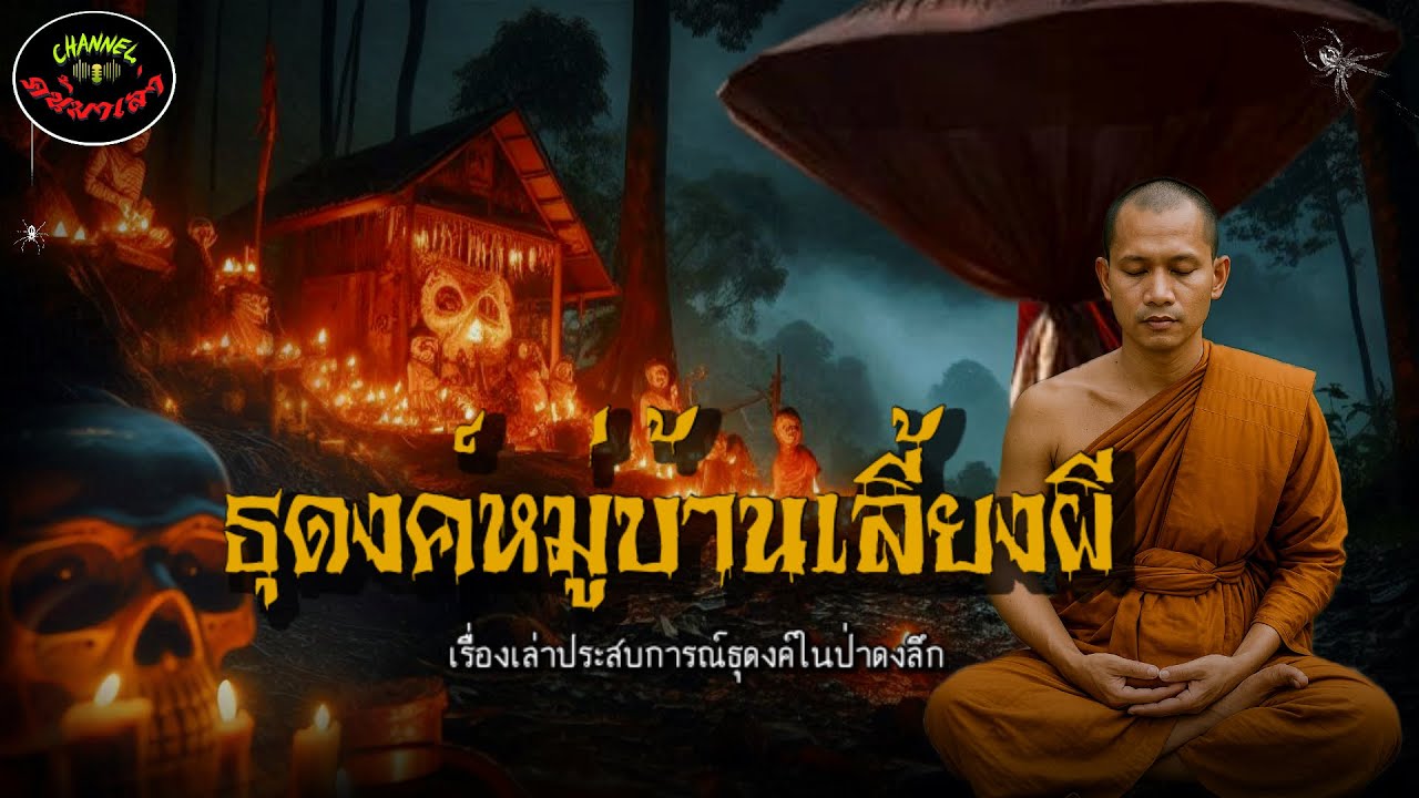 ธุดงค์หมู่บ้านเลี้ยงผี |เรื่องเล่าประสบการณ์พระธุดงค์กรรมฐาน