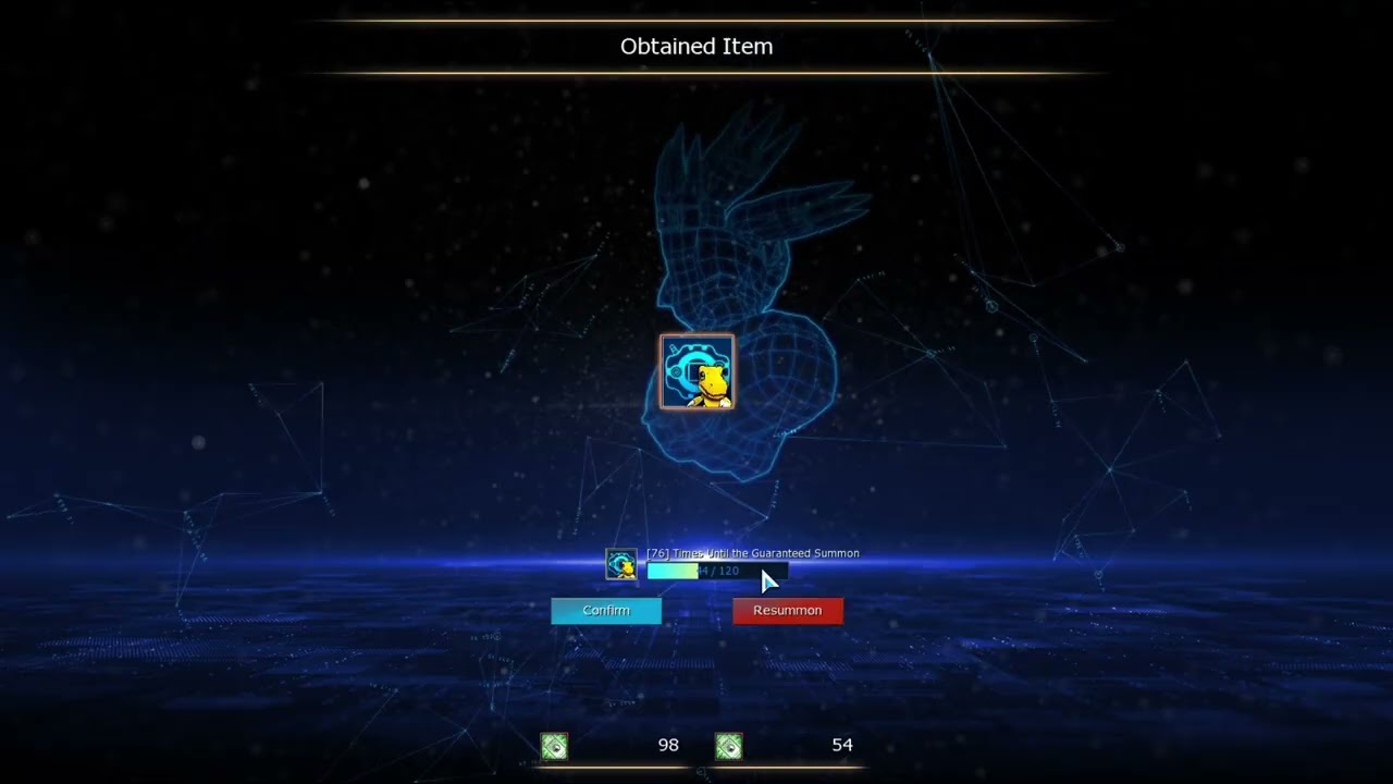 16th Anniversary U-Rank Selection Box (Group B) Data Summon #2 | Digimon Masters Online