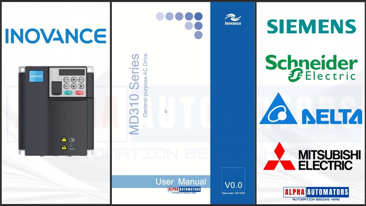 🚀 Mastering the INOVANCE MD310/MD200/MD290/MD500 AC Drive Manual—Made Easy #inovance #acdrive #facts