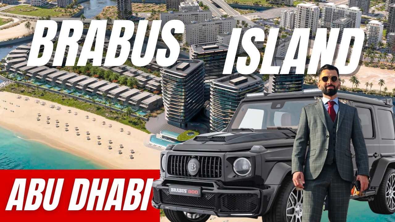 First BRABUS Island in UAE: luxury townhouses and apartments in Abu Dhabi