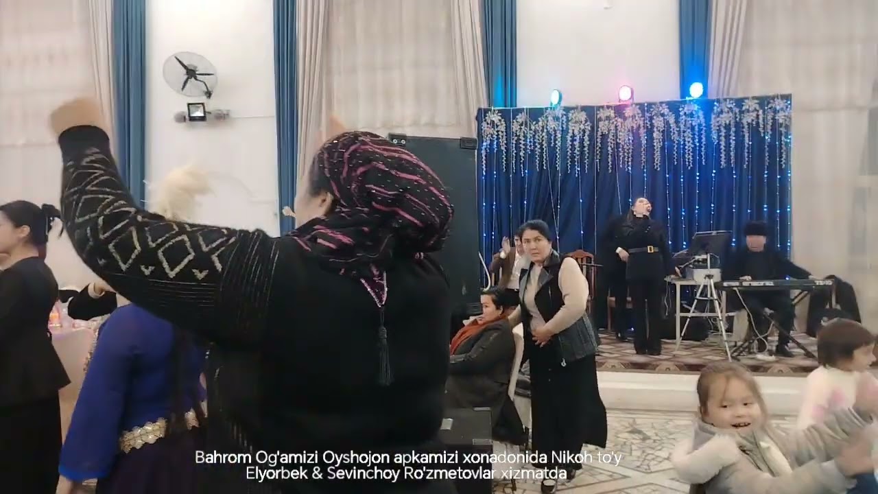 Bahrom Og'amizi Oyshojon apkamizi xonadonida Nikoh to'y ELYORBEK Ro'zmetov 3