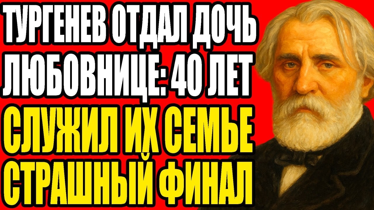 ЗАПРЕТНАЯ ЛЮБОВЬ ТУРГЕНЕВА: ПОЧЕМУ СЕСТРА ТОЛСТОГО УШЛА В МОНАСТЫРЬ