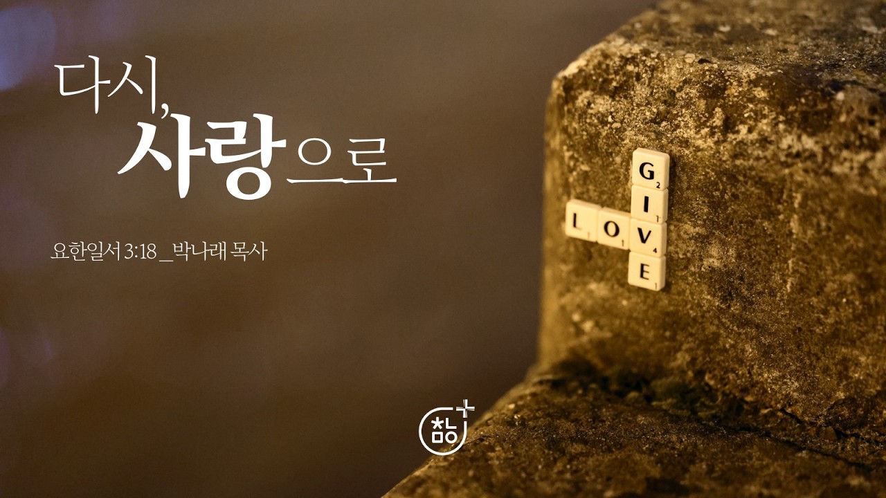 #다시사랑으로 #요한일서 #박나래목사 #260215 #청년마을주일예배 2시