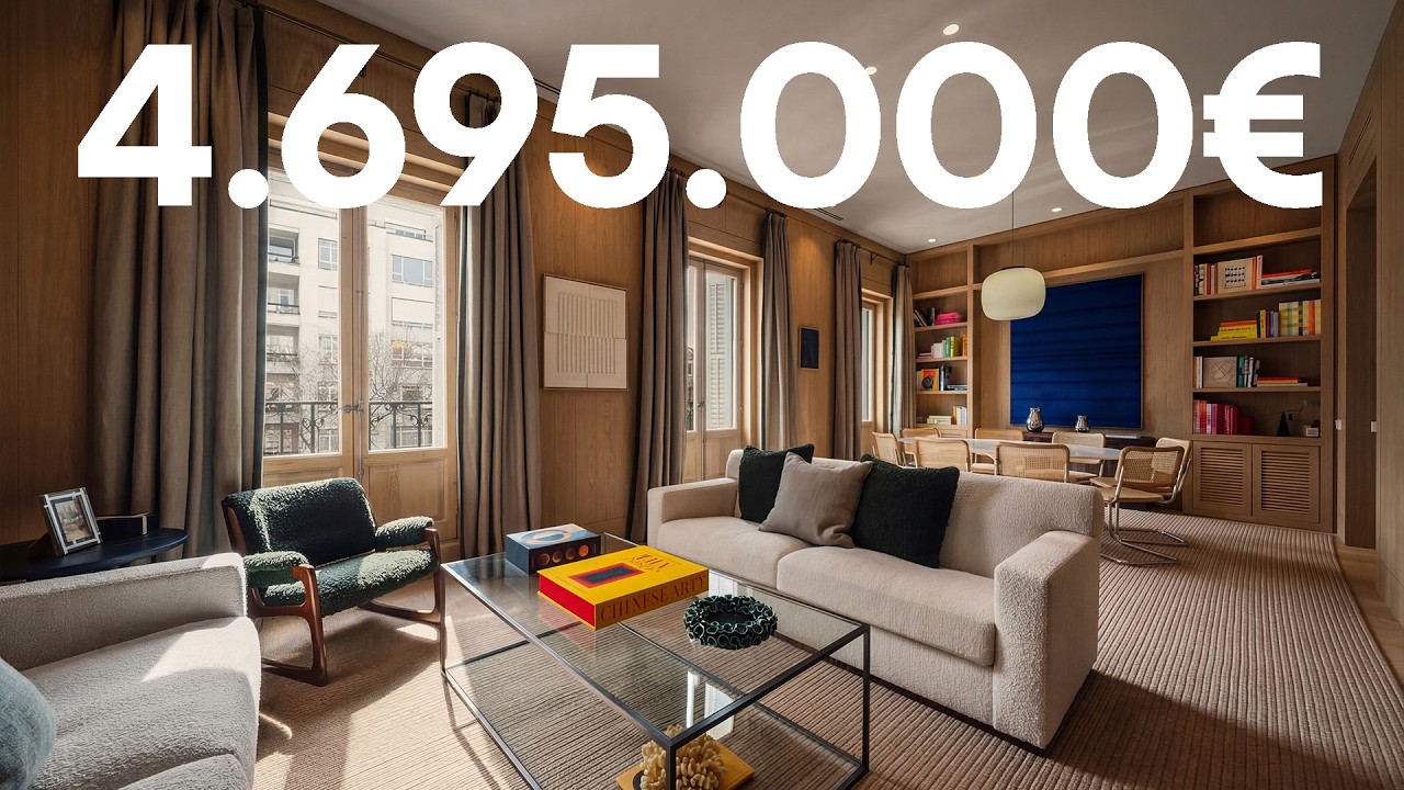 Dentro del Piso de Obra Nueva M&aacute;s Exclusivo de Jer&oacute;nimos | Lujo en Madrid