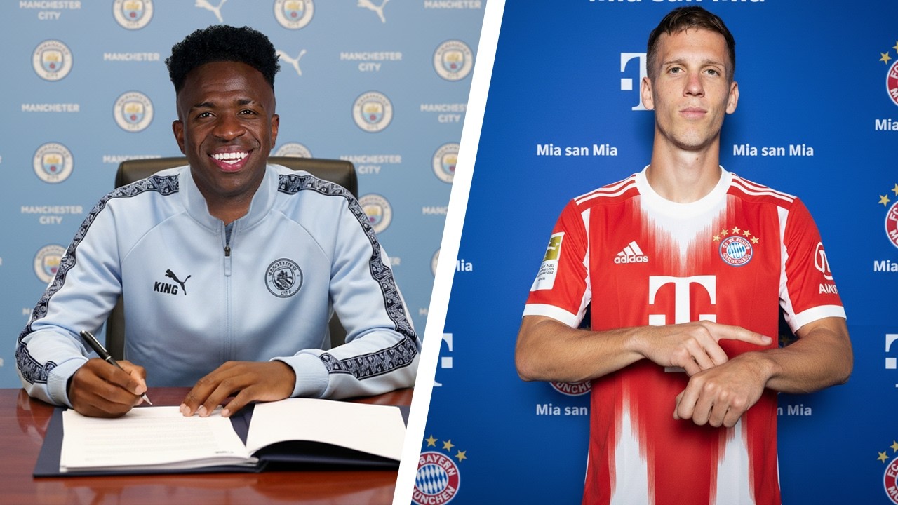 🚨VINICIUS FOR SALE?! BAYERN GO &euro;75M FOR OLMO, SZOBOSZLAI ON THE MOVE | LATEST TRANSFER RUMOURS 2025