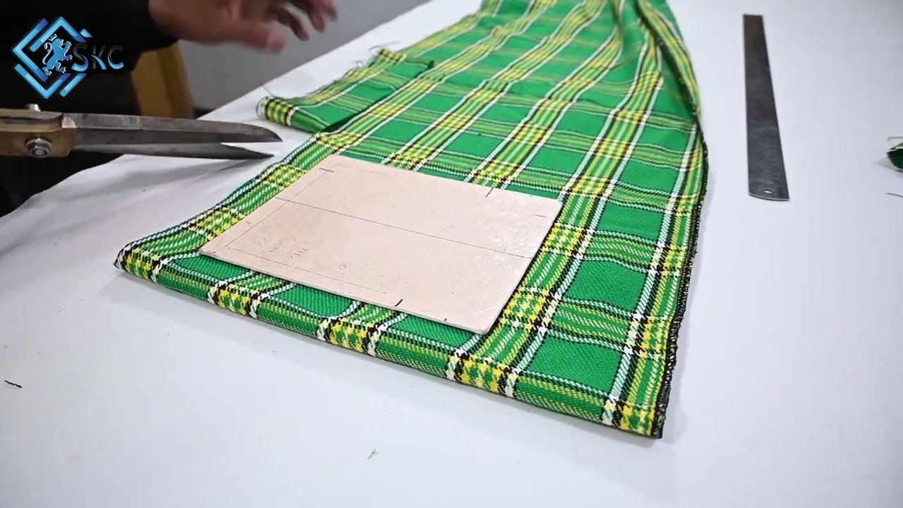 Classic Irish Green Tartan Utility Kilt