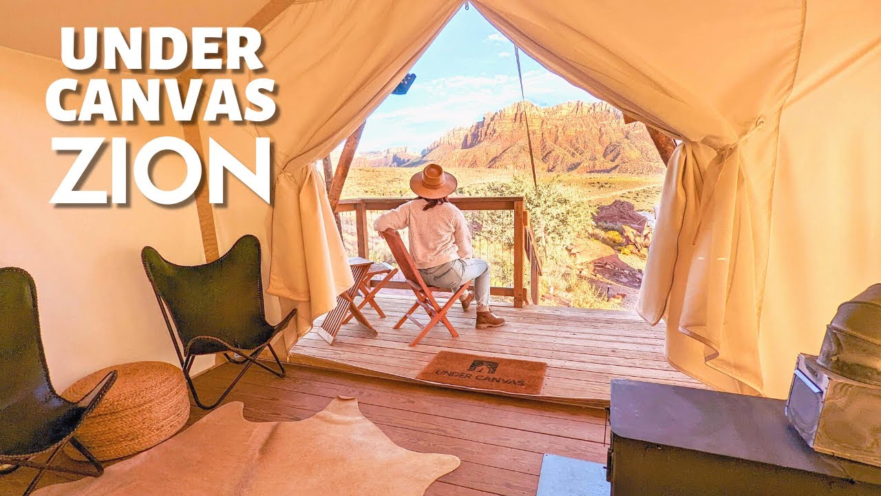 РОСКОШНЫЙ ТУР В ПАЛАТКЕ С UNDER CANVAS ZION // Лучшие места для проживания в Национальном парке З...
