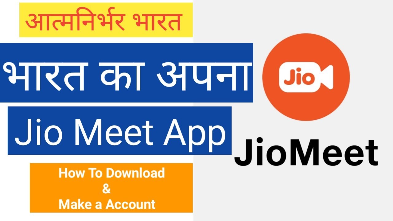 How To Download Jio Meet App || How To Create A Account In Jio Meet App || Indian Video Meeting App