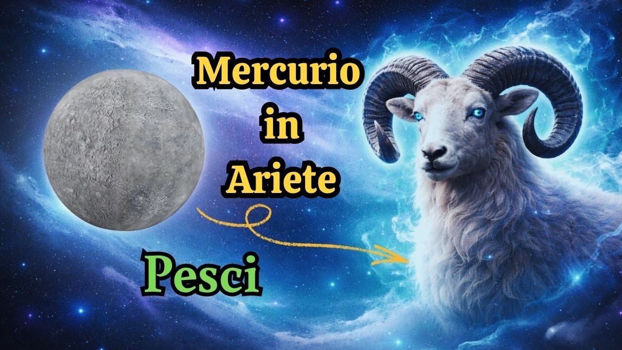 Mercurio in Ariete per i Pesci ♓️