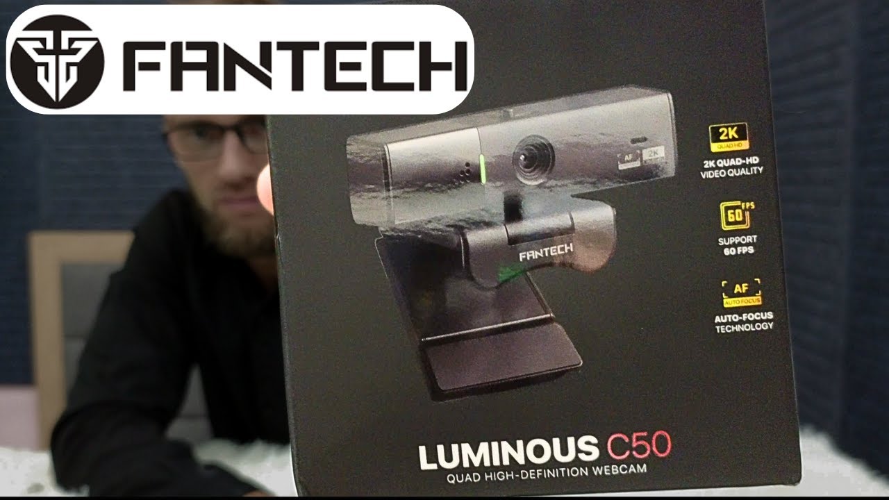 Fantech Luminous C50 Review – 2K Quad HD Webcam with Auto Focus & Mic