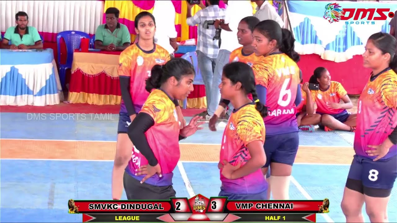 Лига | SMVKC Dindigul против VMP Chennai | Турнир по кабадди среди женщин на уровне штата | Арант...
