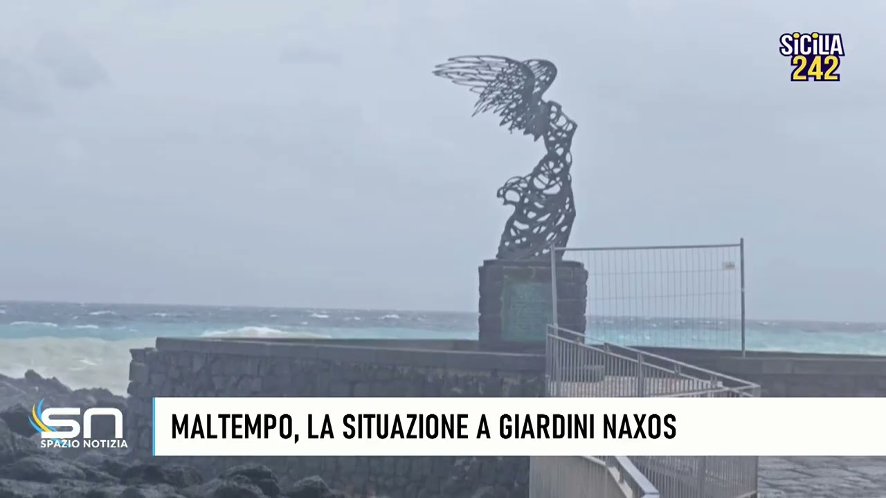 Giardini Naxos, in attesa dell'apice del ciclone allo studio il piano di emergenza