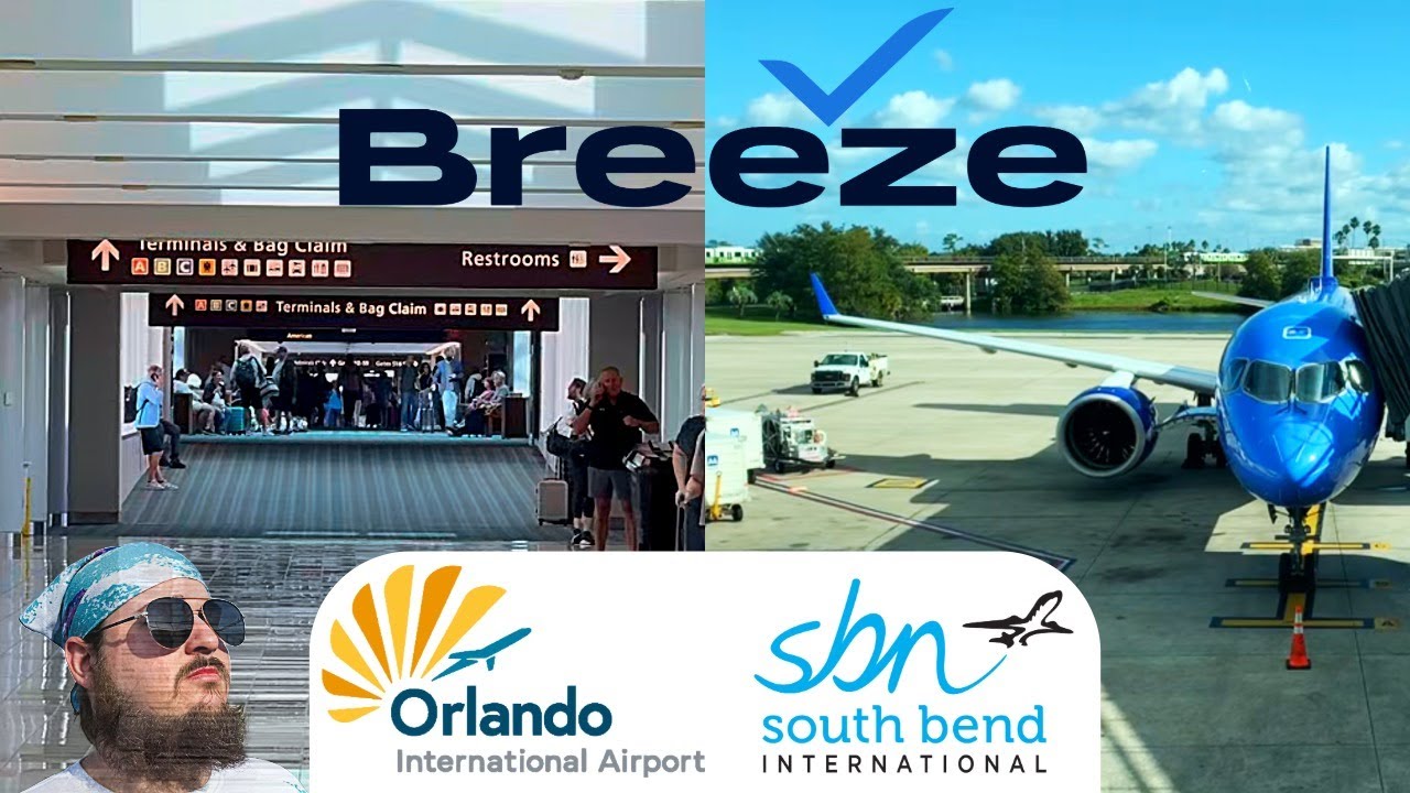 Orlando to South Bend on Breeze Airways