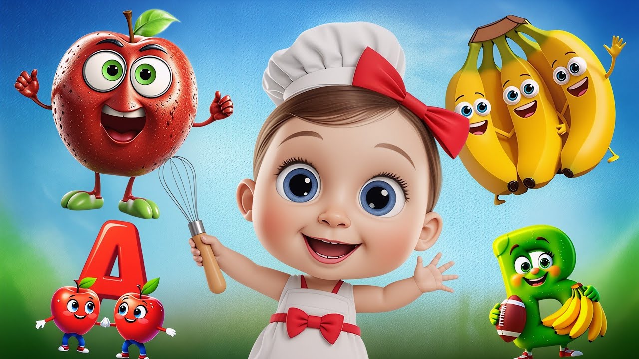 Alphabets to Videos! alphabet video bacchon ke liye! A is for Apple! B for Ball! C for Cat !abc kids