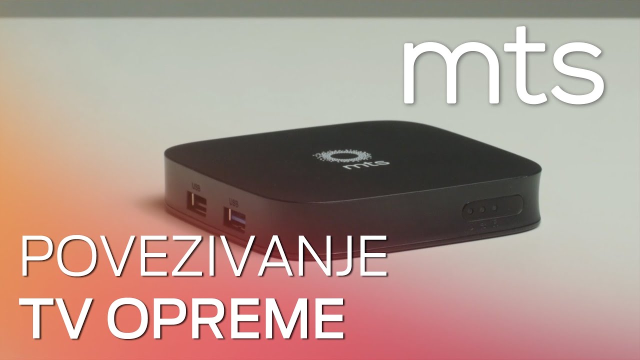 Povezivanje mts TV opreme