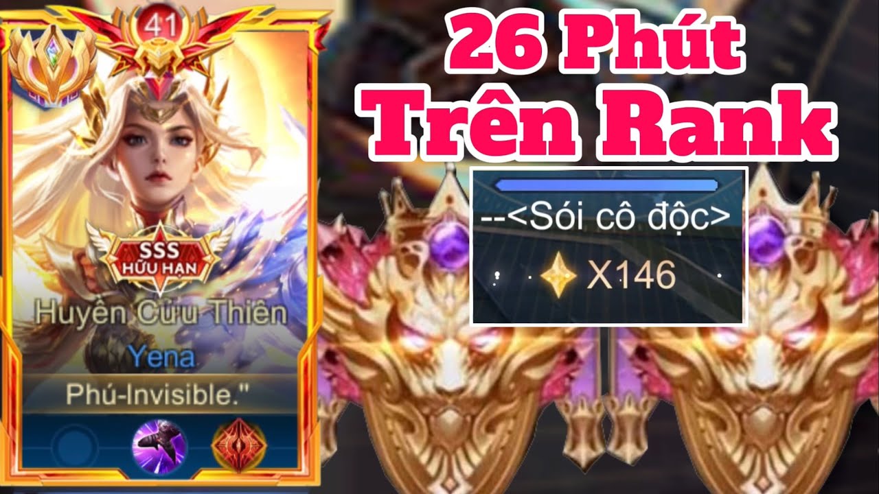Phú invisible • Lấy 1 Sao Trên Rank ( 146 Sao ) Căng Thẳng Như Thế Nào ?