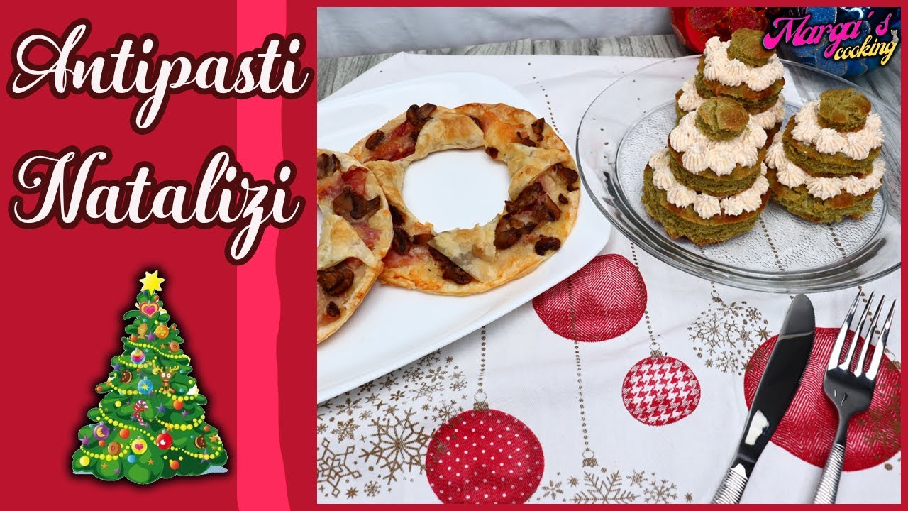 Due idee per ANTIPASTI NATALIZI🎄alberelli al PESTO e SALMONE 😍GHIRLANDE di SFOGLIA