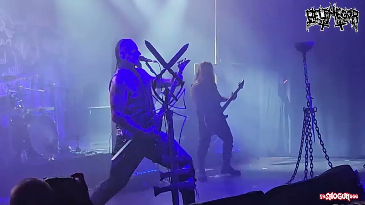 BELPHEGOR - The Procession - Baphomet - THRONE FEST 2024 - live @ Kubox Kuurne (be) may 18 2024 - 4K
