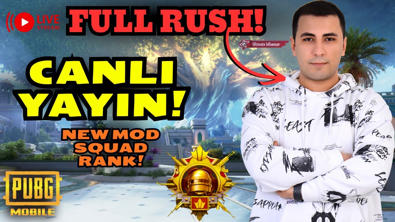 SQUAD RANK! HEDEF İLK 100 4.2 UPDATE PUBG MOBILE