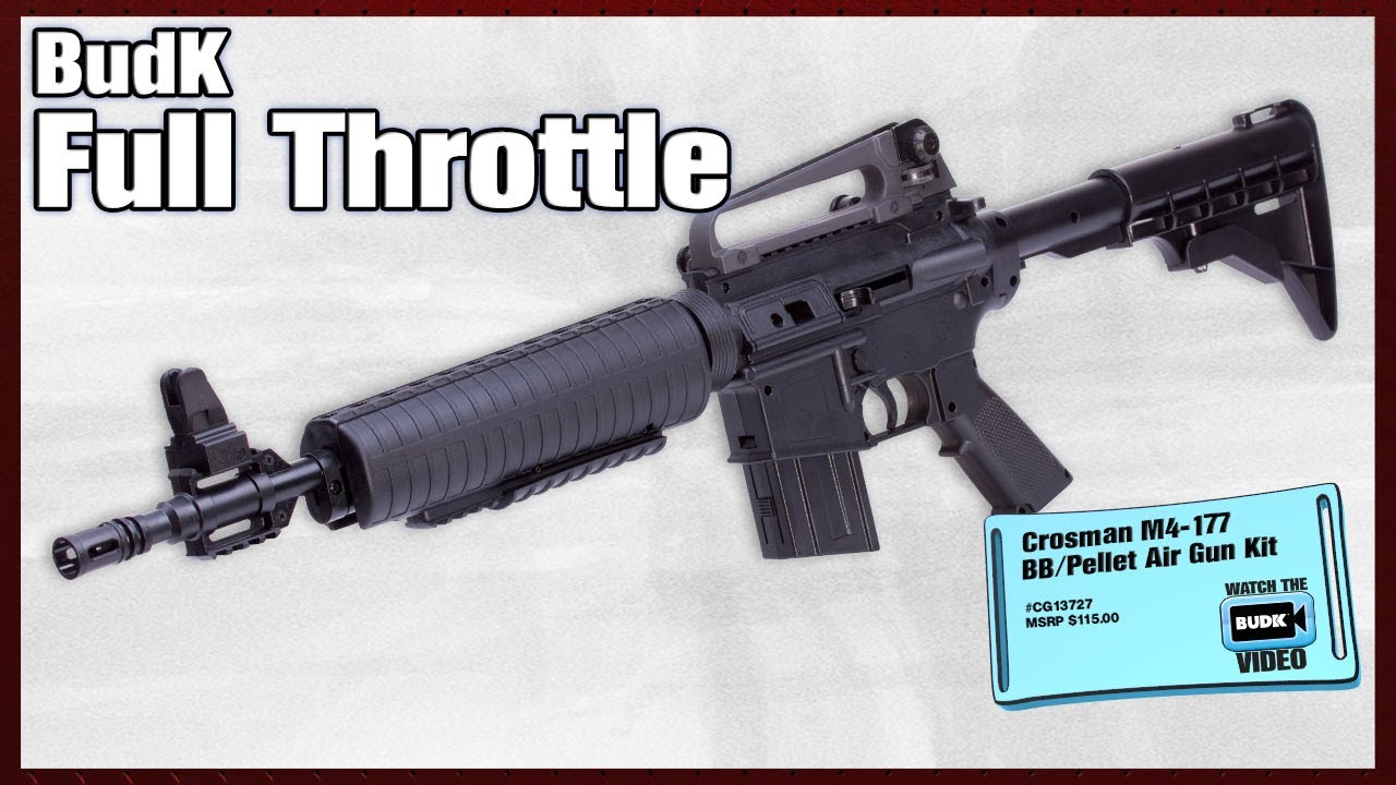 Crosman M4-177 BB/Pellet Air Gun Kit