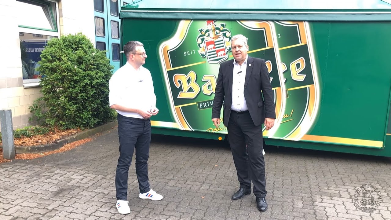 Traditionelle Bierprobe bei der Privatbrauerei Barre