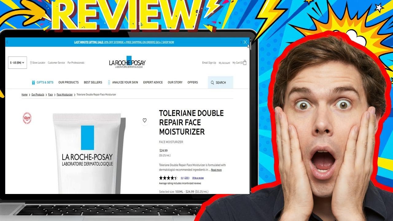 Обзор увлажняющего крема La Roche-Posay Toleriane Double Repair Moisturizer 2026: текстура и стой...
