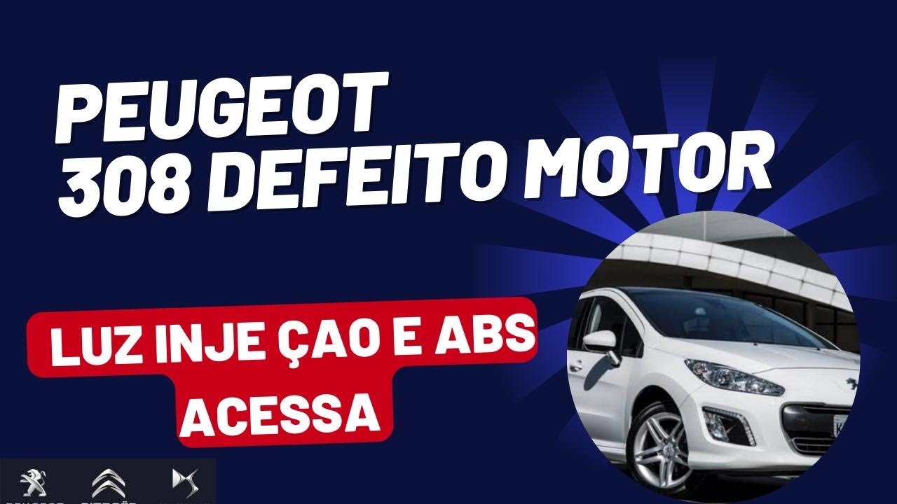 Peugeot 308 defeito motor/ 308 defeito ABS #peugeot #peugeot308