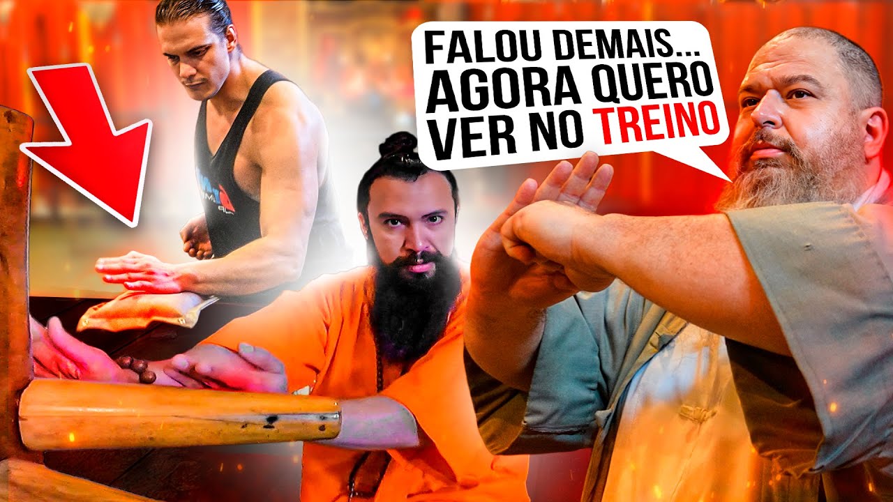 AULA QIGONG CAMISA DE FERRO KUNG FU SHAOLIN