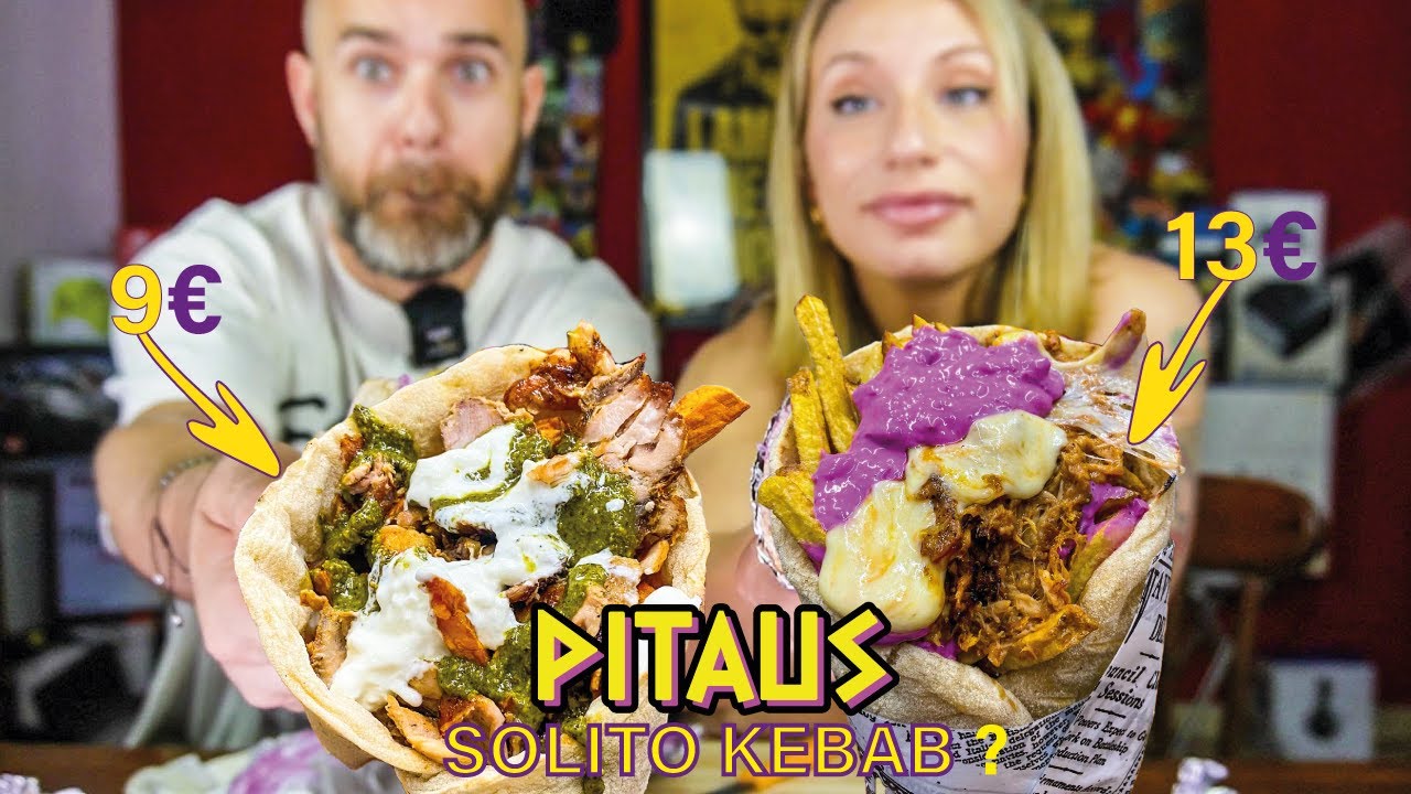 ABBIAMO MANGIATO UN KEBAB DA 13 EURO ?!  - PITAUS
