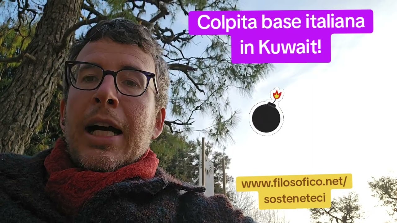 DIEGO FUSARO: Colpita base italiana in Kuwait!