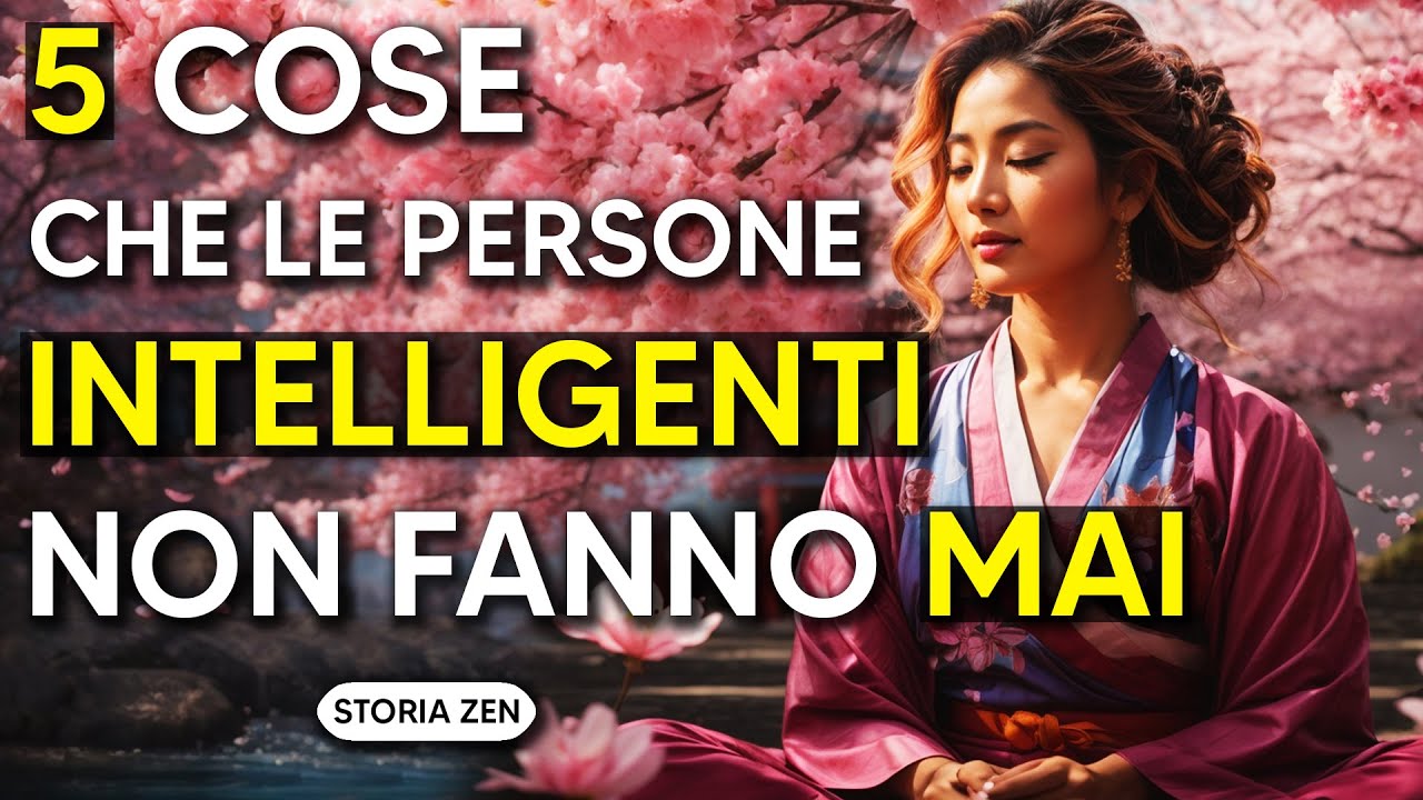 Le 5 Cose che le Persone Intelligenti Non Fanno Mai - Storia Motivazionale di Gautam Buddha