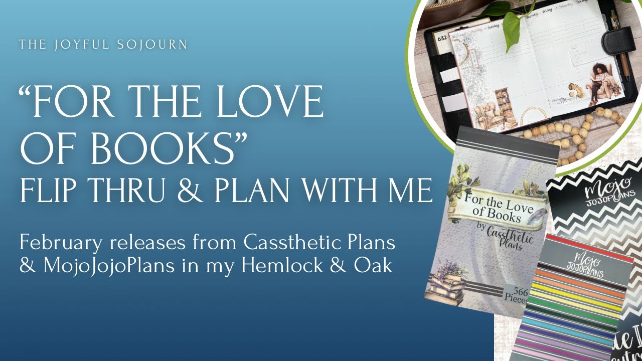 Two Releases and a Plan with Me | Cassthetic Plans & MoJoJoJoPlans | Hemlock & Oak