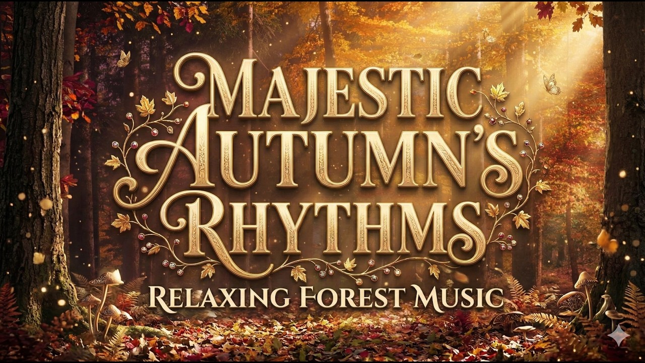 Majestic Autumn Rhythms | Relaxing Forest Music for Stress Relief & Meditation #relaxingmusic