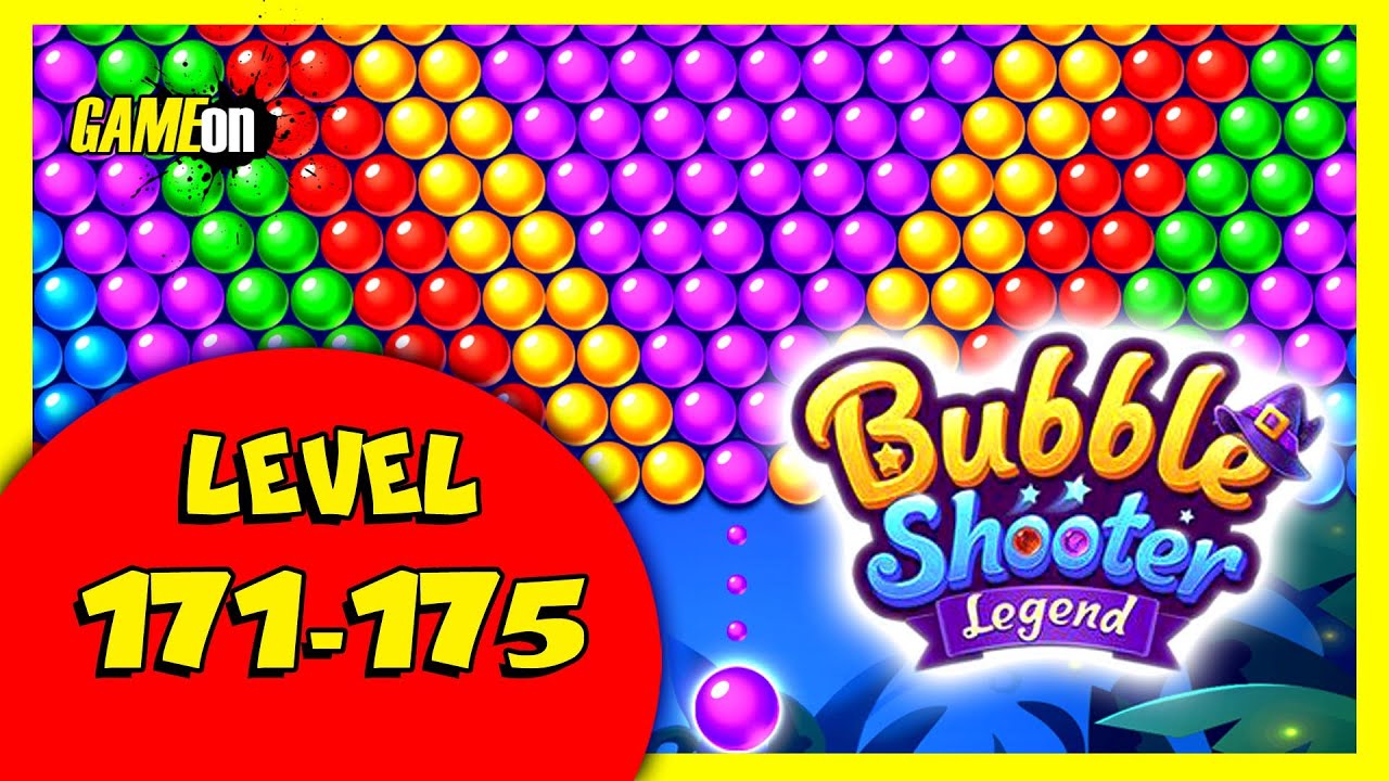 Bubble shooter legend 2021 Gameplay | Level 171-175