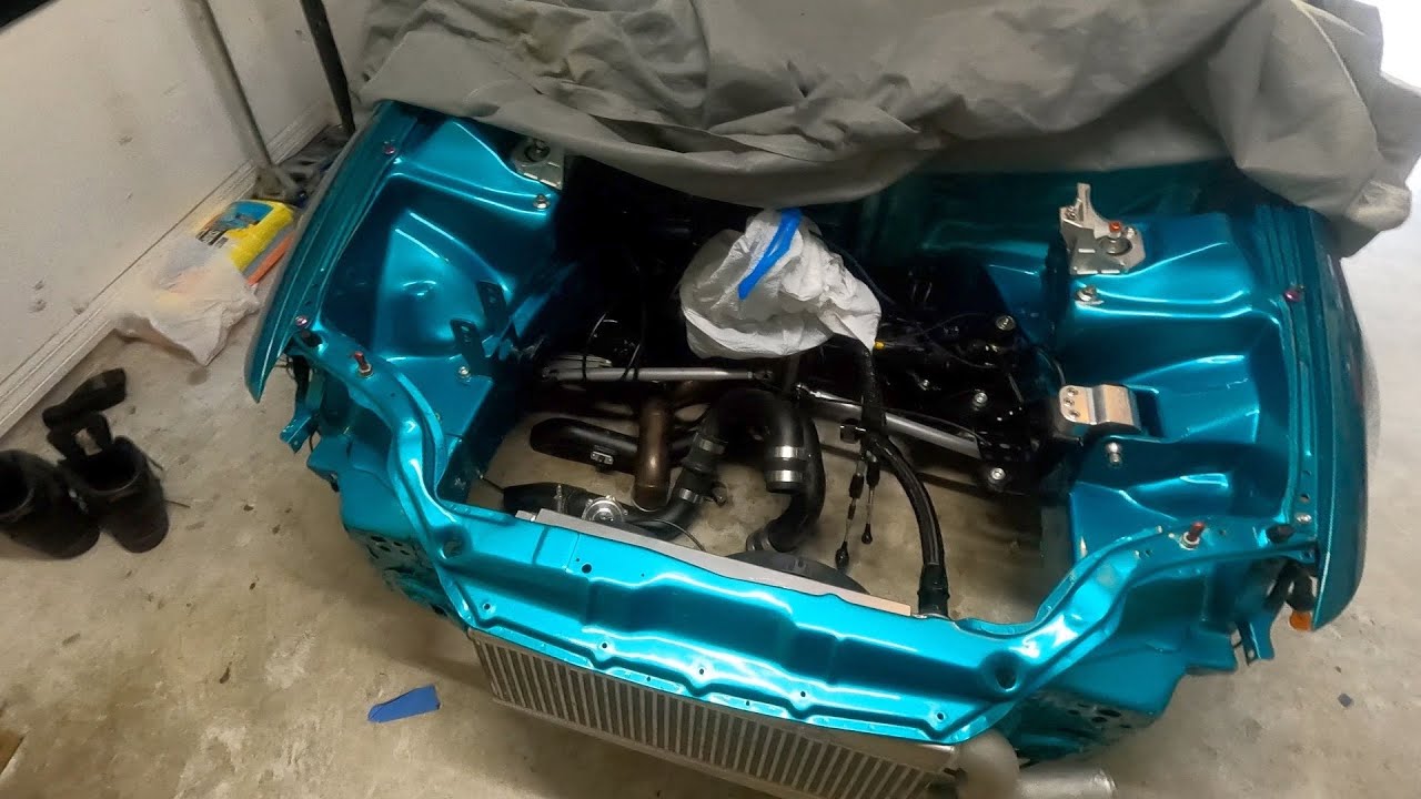 TURBO K20 BUILD UPDATE #2 & QUICK RELEASE RADIATOR SUPPORT
