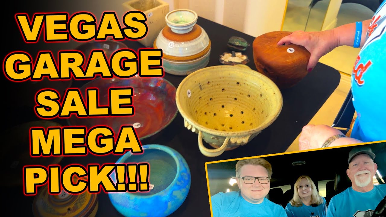 STUNNING FINDS AT VEGAS ESTATE & GARAGE SALES!!! Join the Journey on Picker Road!