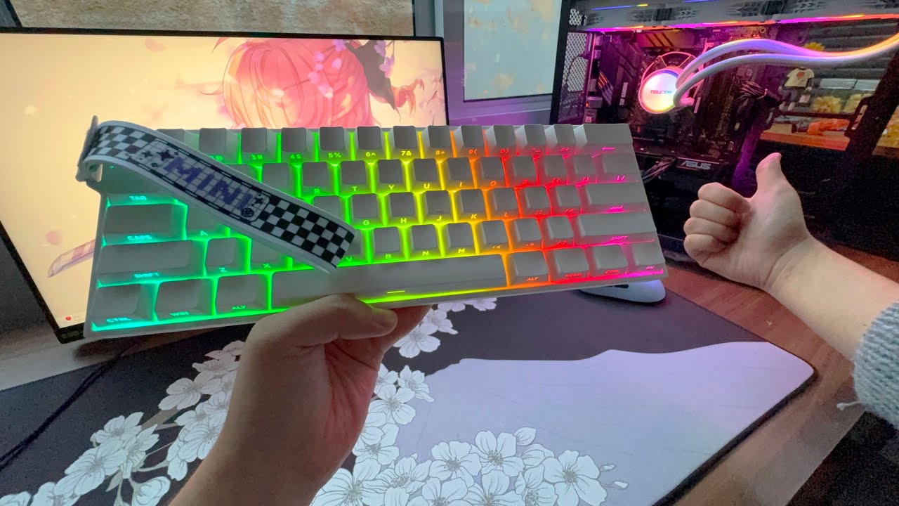 Teclado magnético SEM FIO bom e barato - Aula MINI 60 HE