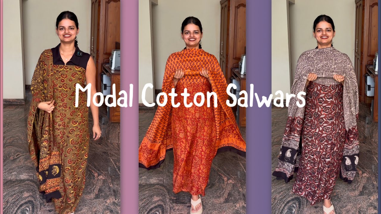 EPI 475|AJRAKH PRINT MODAL COTTON SUITS|HANDBLOCK PRINT #modal #modalcotton  @curatedvault​
