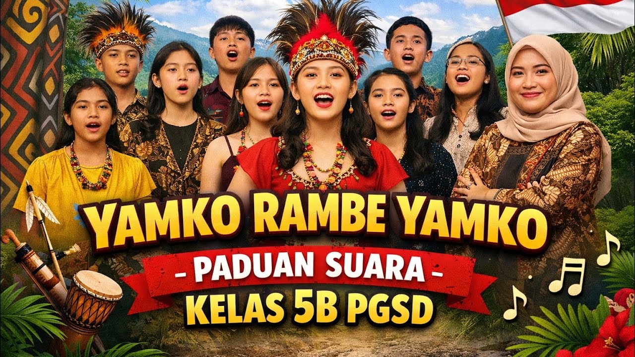 Yamko Rambe Yamko | Paduan Suara Mahasiswa Universitas Tangerang Raya