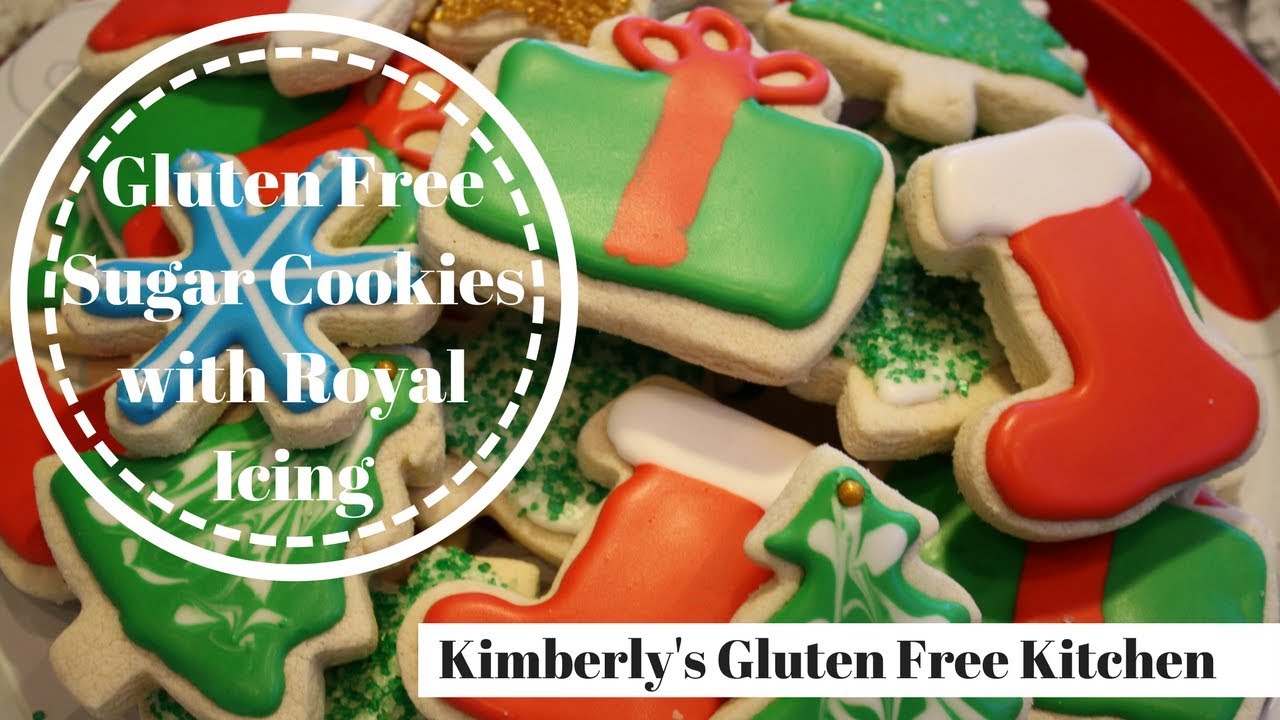 Gluten Free Sugar Cookies with Royal Icing