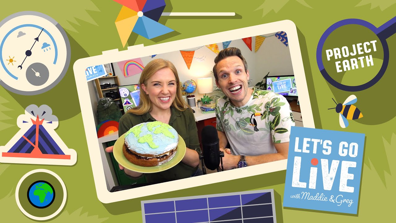 Earth Day 2020 - People Power | Project Earth | #21 LET'S GO LIVE with Maddie & Greg
