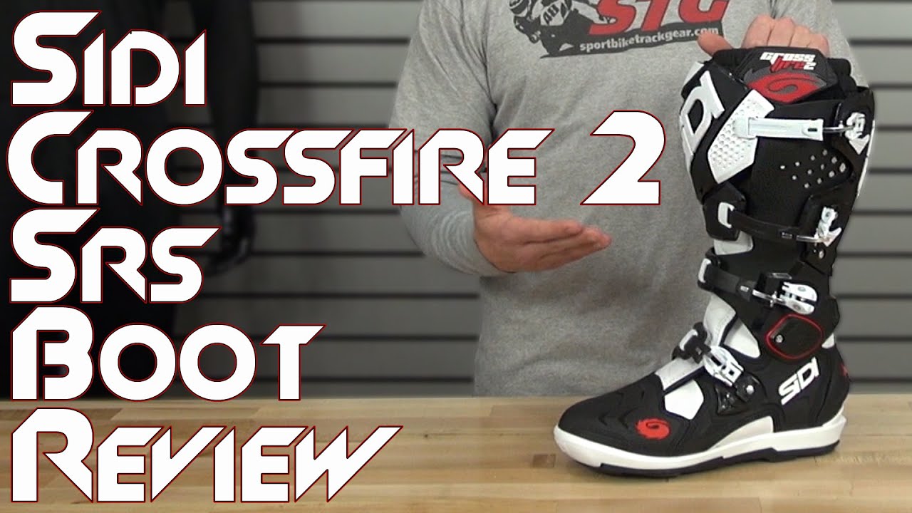 Sidi Crossfire 2 SRS Boot Review from Sportbiketrackgear.com