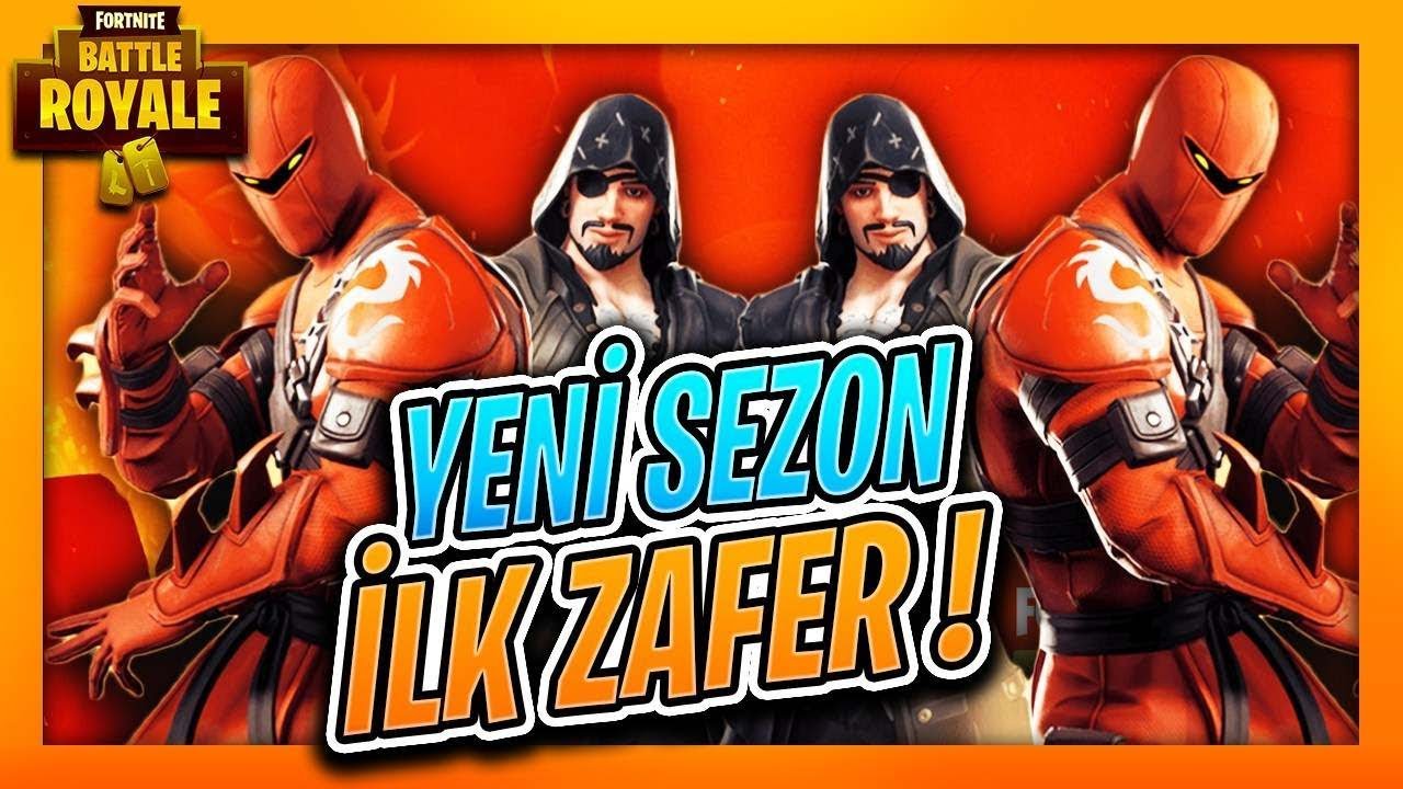 YENİ SEZONDA İLK AZMİN ZAFERİ ! FORTNITE BATTLE ROYALE (EKİPLİ)