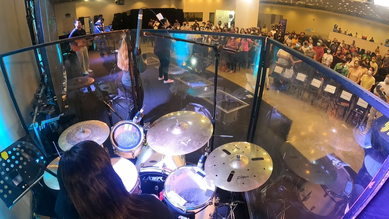 You Are With Me - Victory Worship (Drum Cam/Cover by Princess Andres) @ Victory Santa Rosa