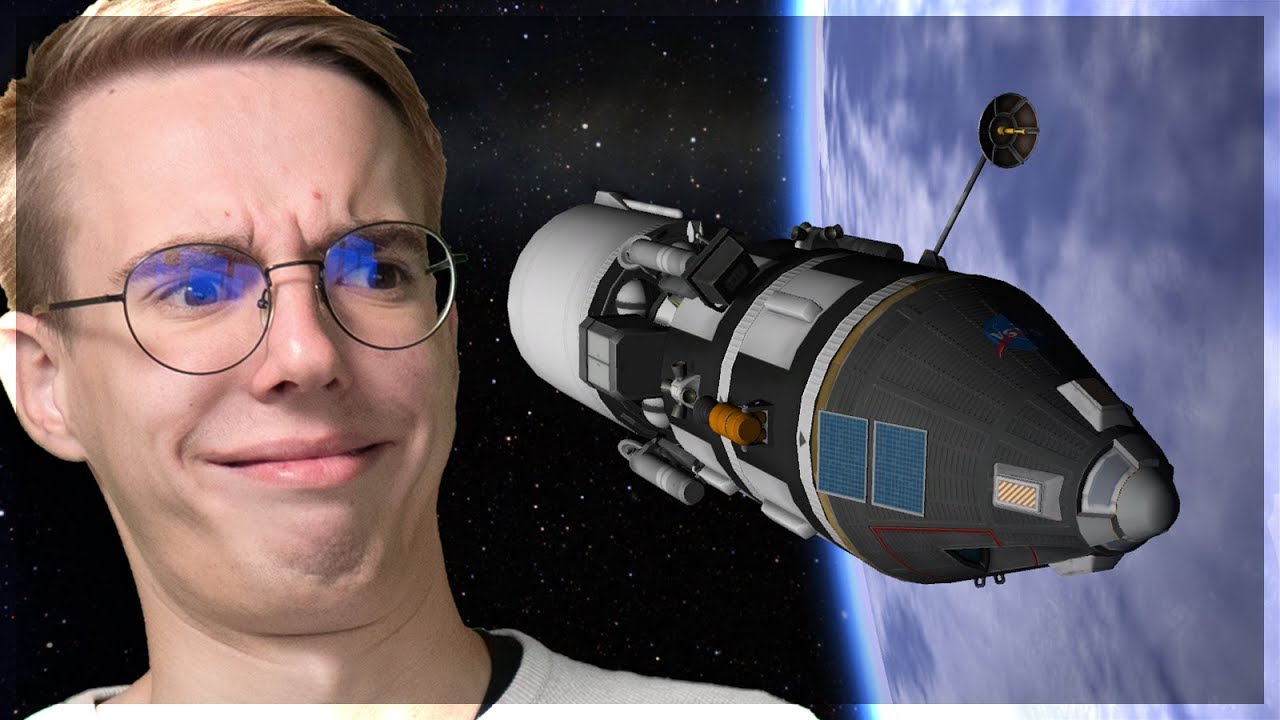 MANE ATLEIDO NASA 😧 #4 Kerbal space program lietuviškai