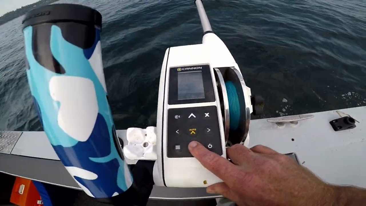 CANNON OPTIMUM DOWNRIGGERS  -  HOW TO