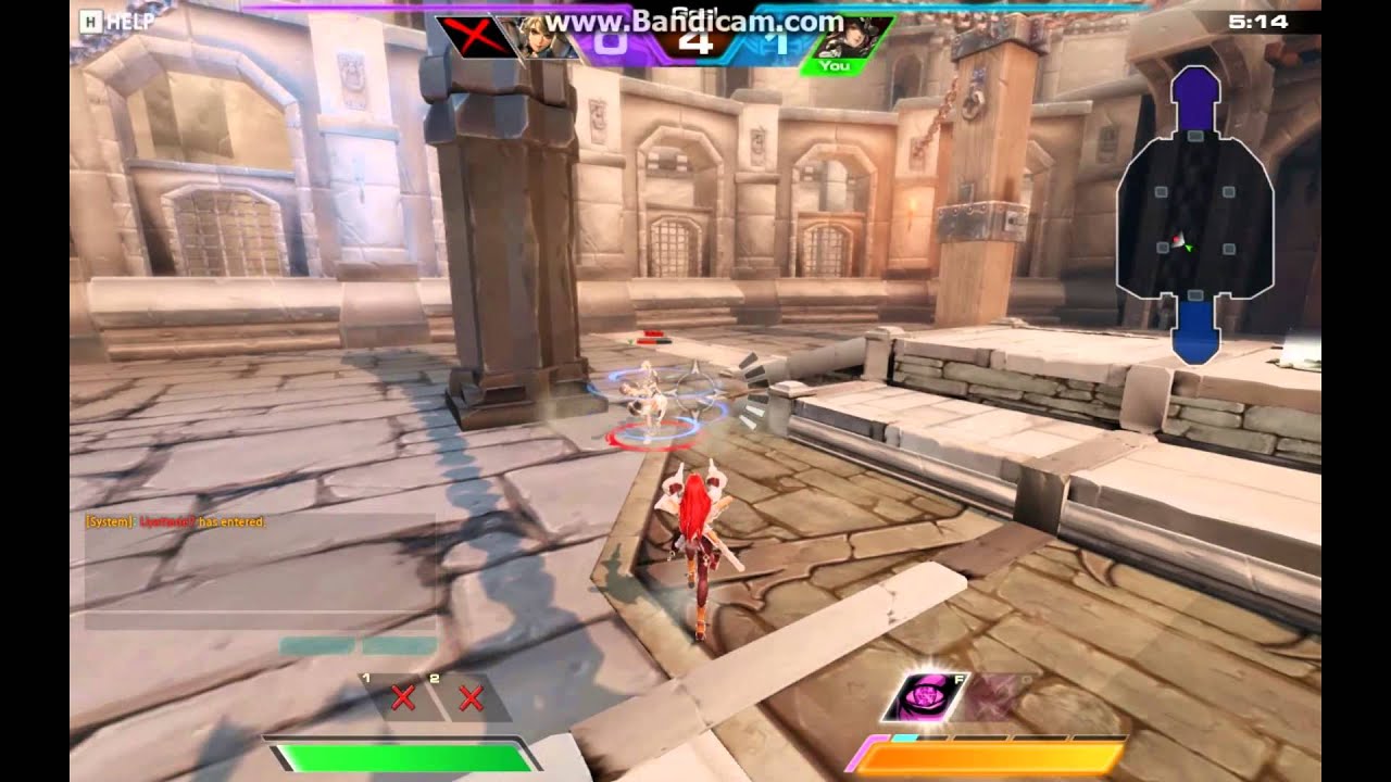 Arche blade Renoah Collintz vs Valle Estrada