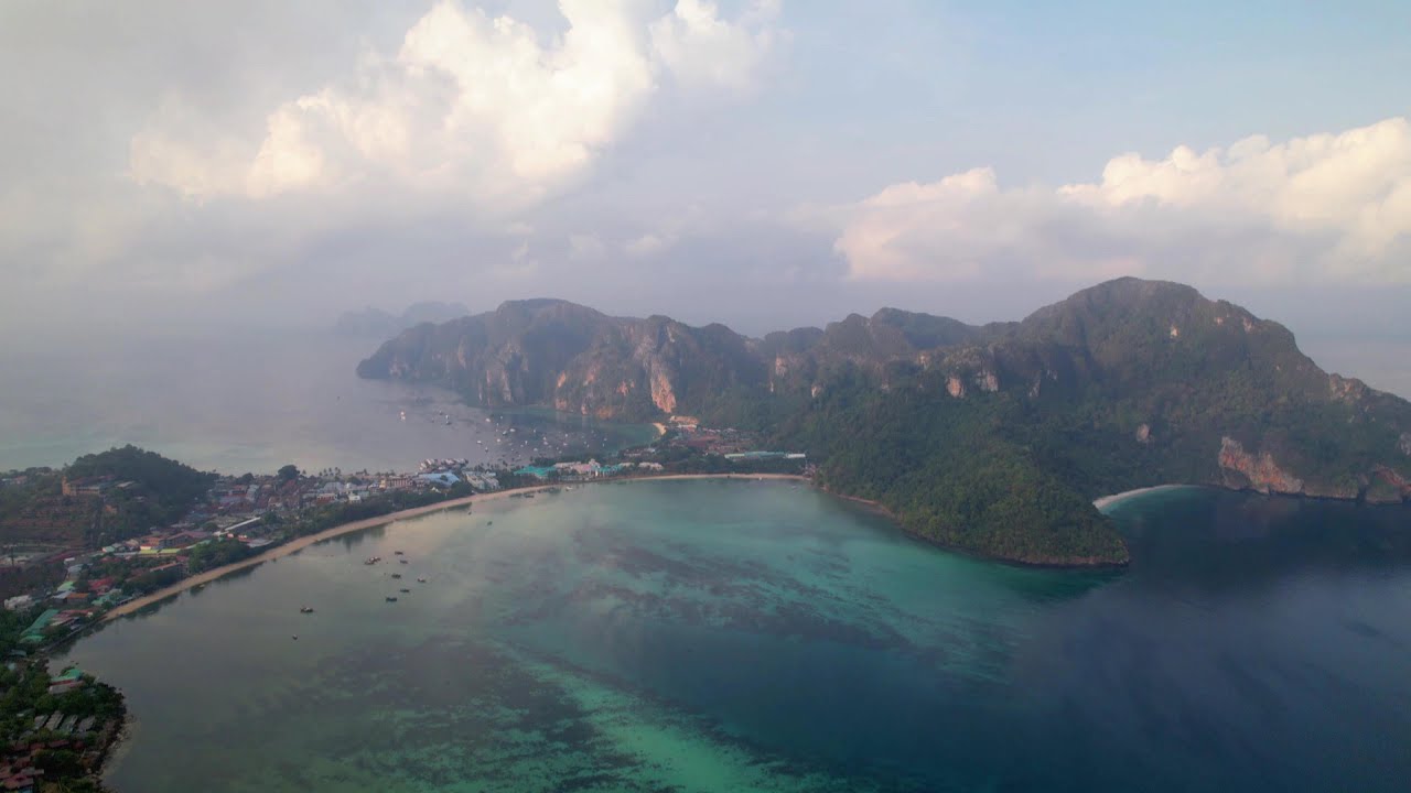 🇹🇭 drone footage SAii Phi Phi Island Village Resort Thailand